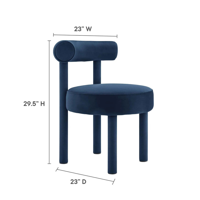 Toulouse Performance Velvet Dining Chair by Modway by HouseOfZazla