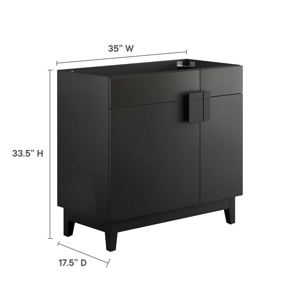 Miles 36" Bathroom Vanity Cabinet by Modway by HouseOfZazla