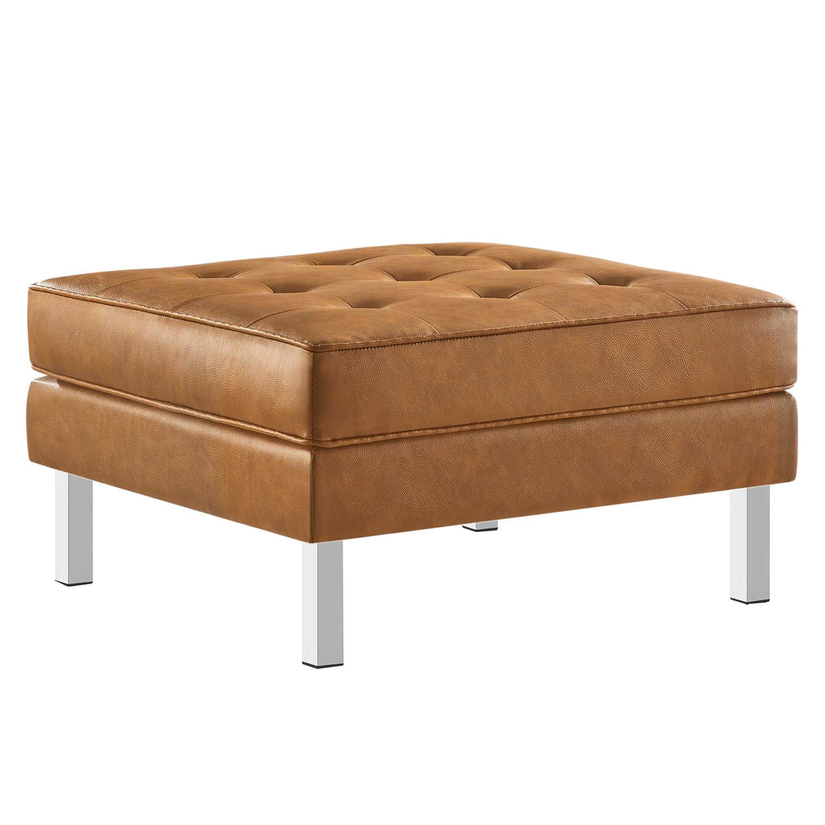 Loft Tufted Vegan Leather Sofa and Ottoman Set by Modway, photo 26 of 39