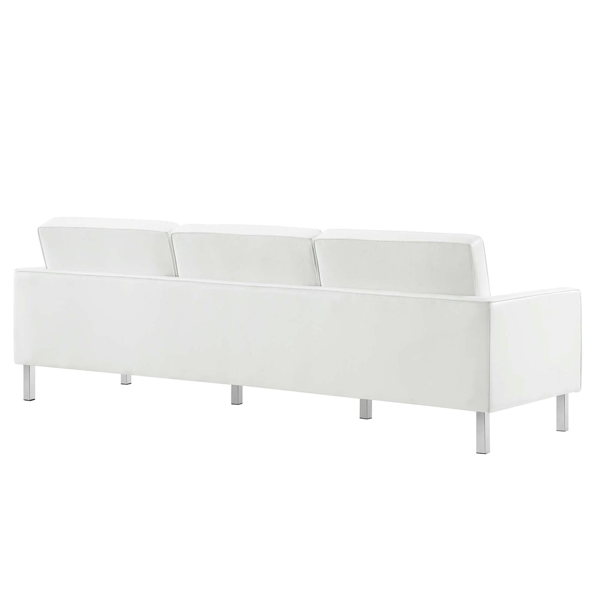 Loft Tufted Vegan Leather Sofa and Ottoman Set by Modway, photo 35 of 39