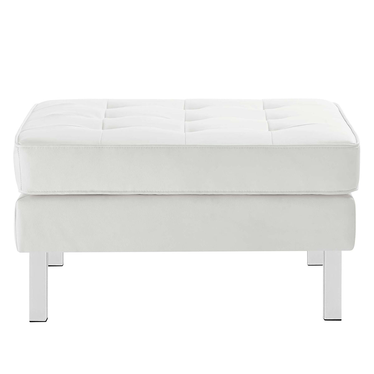 Loft Tufted Vegan Leather Sofa and Ottoman Set by Modway, photo 37 of 39