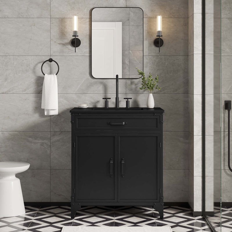Steamforge 30" Bathroom Vanity by Modway - EEI-6416, photo 10 of 11