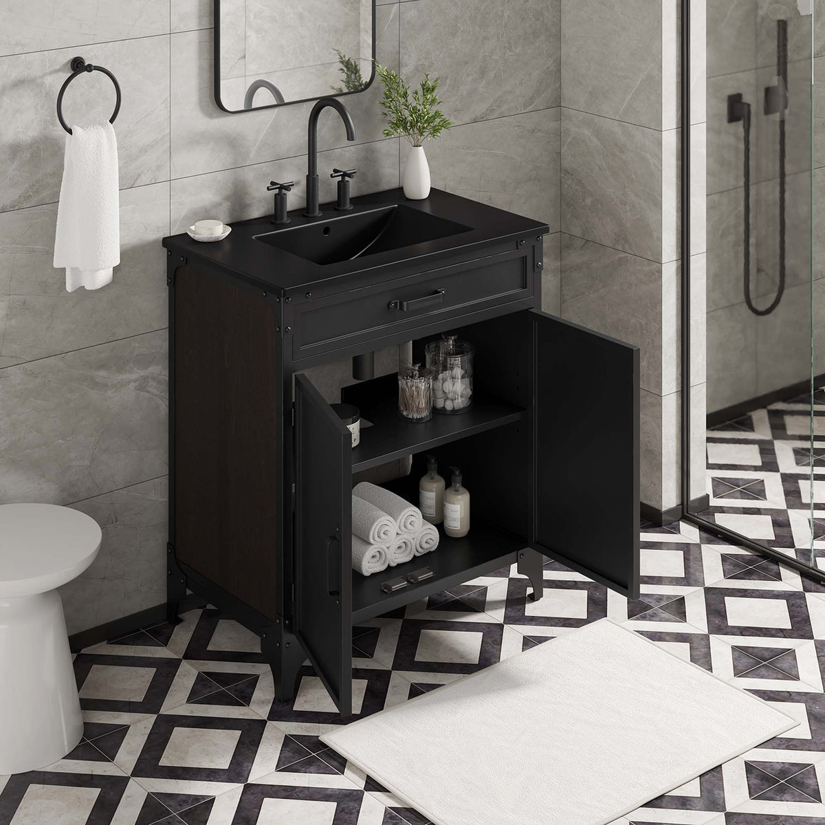 Steamforge 30" Bathroom Vanity by Modway - EEI-6416, photo 11 of 11