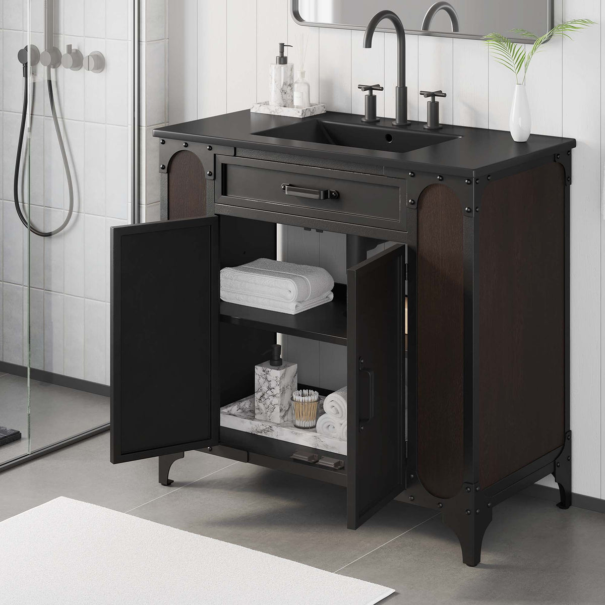 Steamforge 36" Bathroom Vanity by Modway - EEI-6418, photo 10 of 11