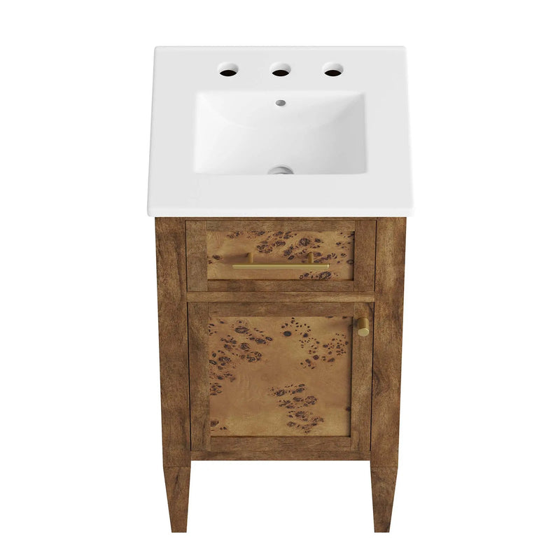 Elysian 18" Wood Bathroom Vanity by Modway by HouseOfZazla