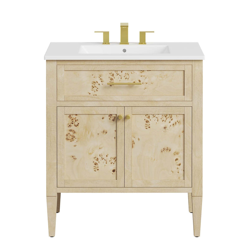 Elysian 30" Wood Bathroom Vanity by Modway - EEI-6443, photo 7 of 12