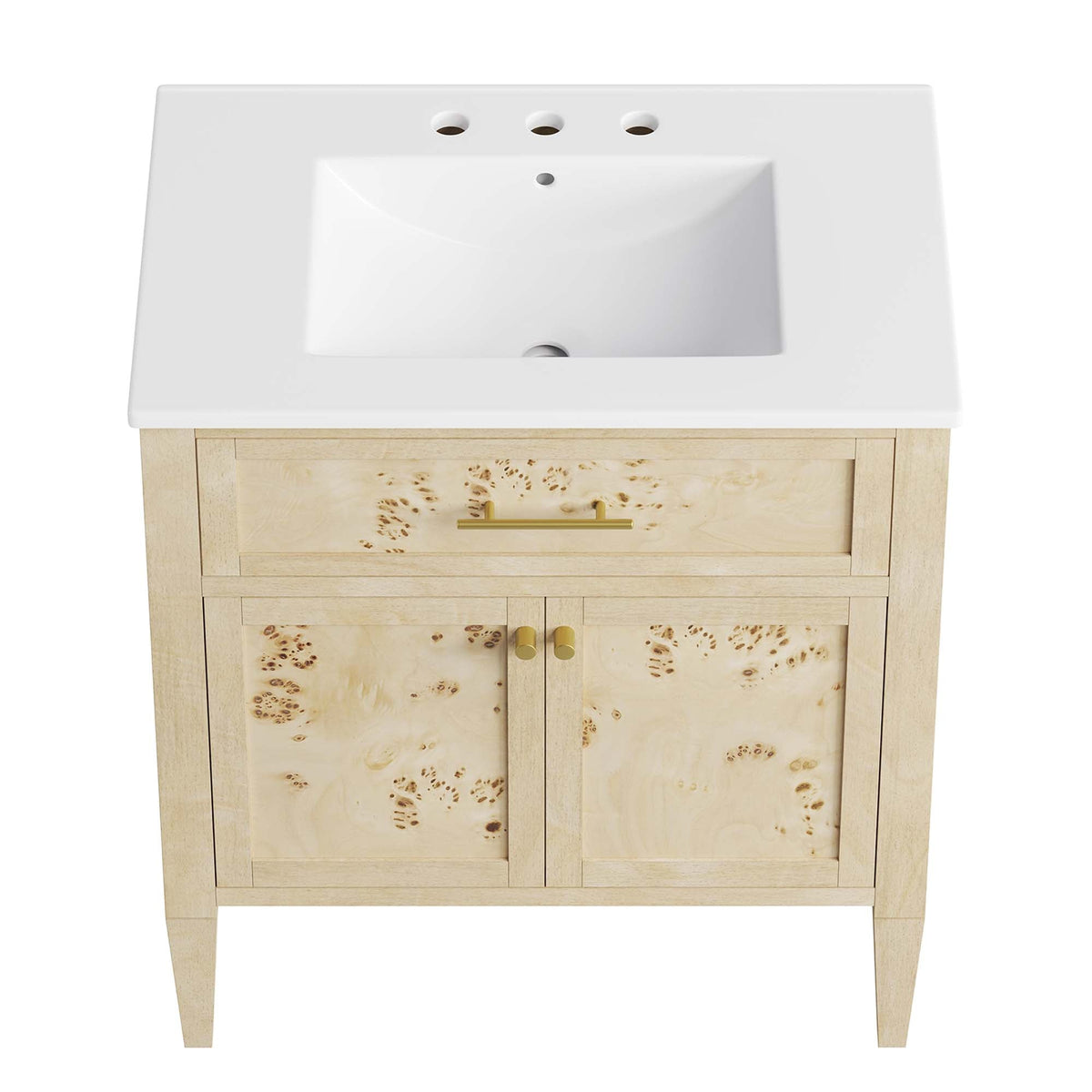 Elysian 30" Wood Bathroom Vanity by Modway - EEI-6443, photo 8 of 12