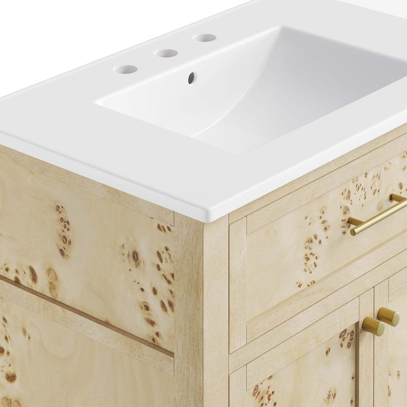 Elysian 30" Wood Bathroom Vanity by Modway - EEI-6443, photo 10 of 12