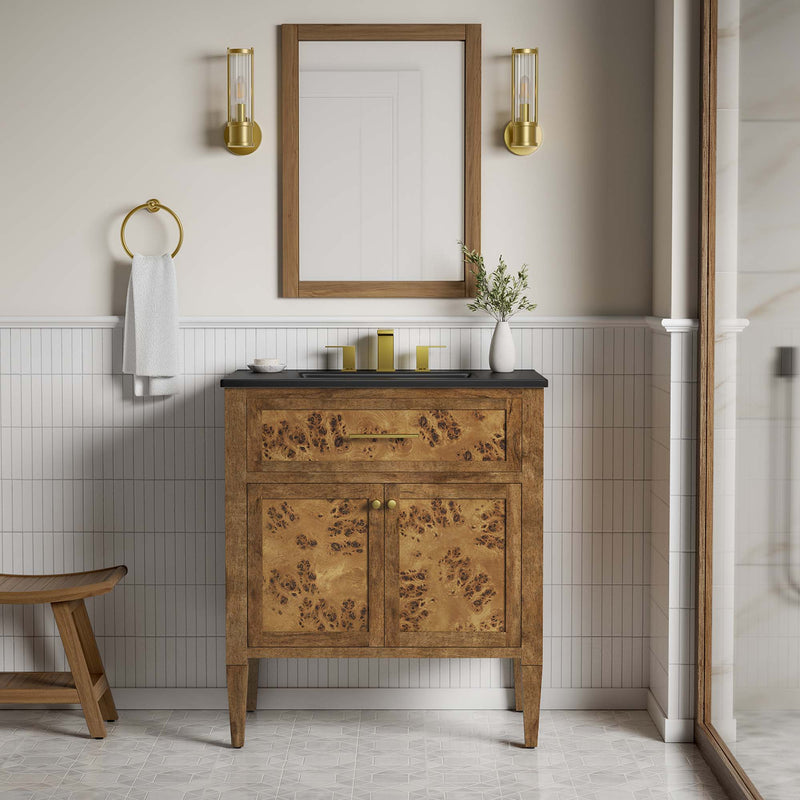 Elysian 30" Wood Bathroom Vanity by Modway - EEI-6446, photo 11 of 12