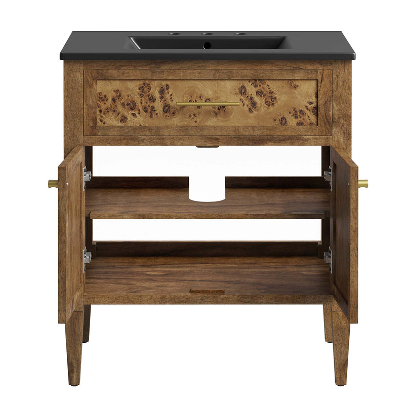Elysian 30" Wood Bathroom Vanity by Modway - EEI-6446, photo 9 of 12