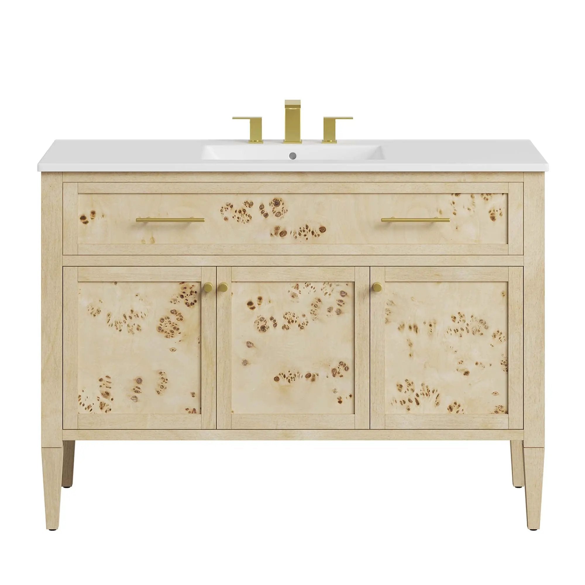Elysian 48" Wood Single Sink Bathroom Vanity by Modway by HouseOfZazla