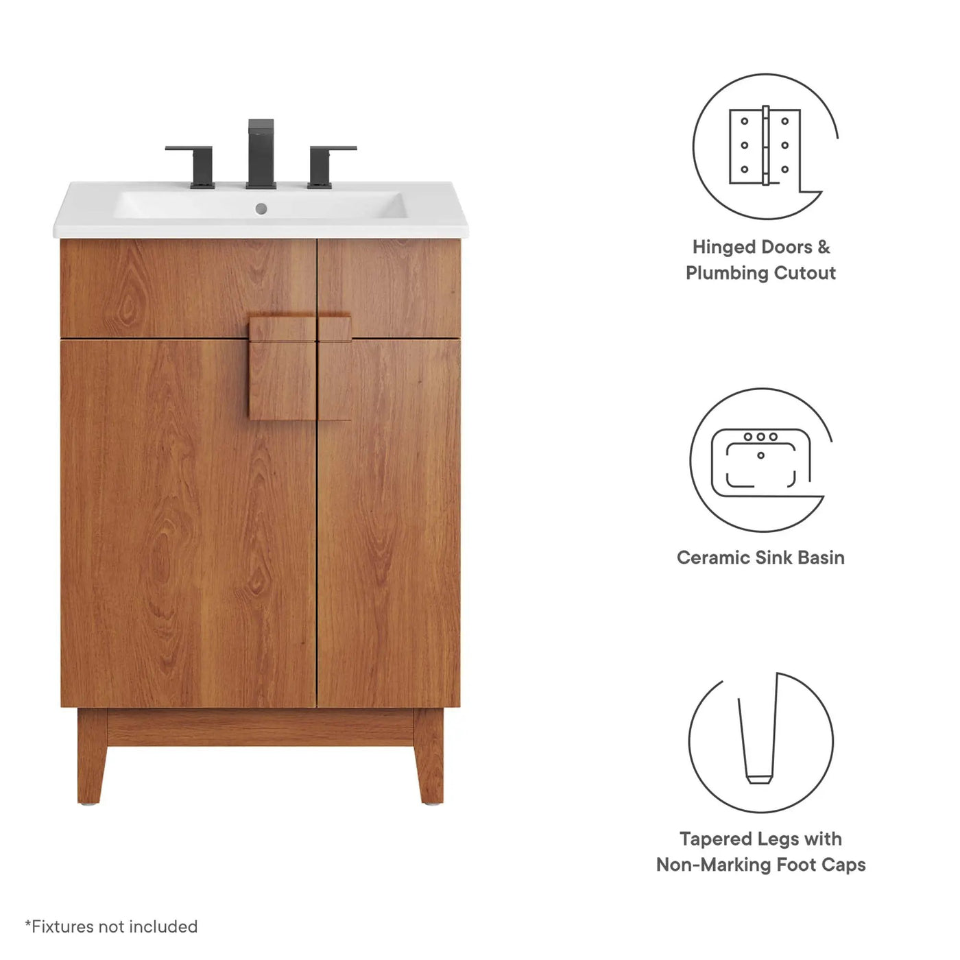 Miles 24" Bathroom Vanity by Modway by HouseOfZazla