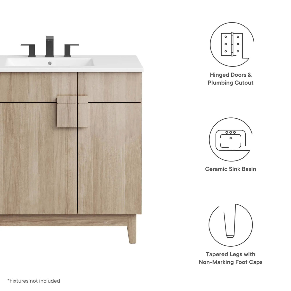 Miles 36" Bathroom Vanity by Modway by HouseOfZazla
