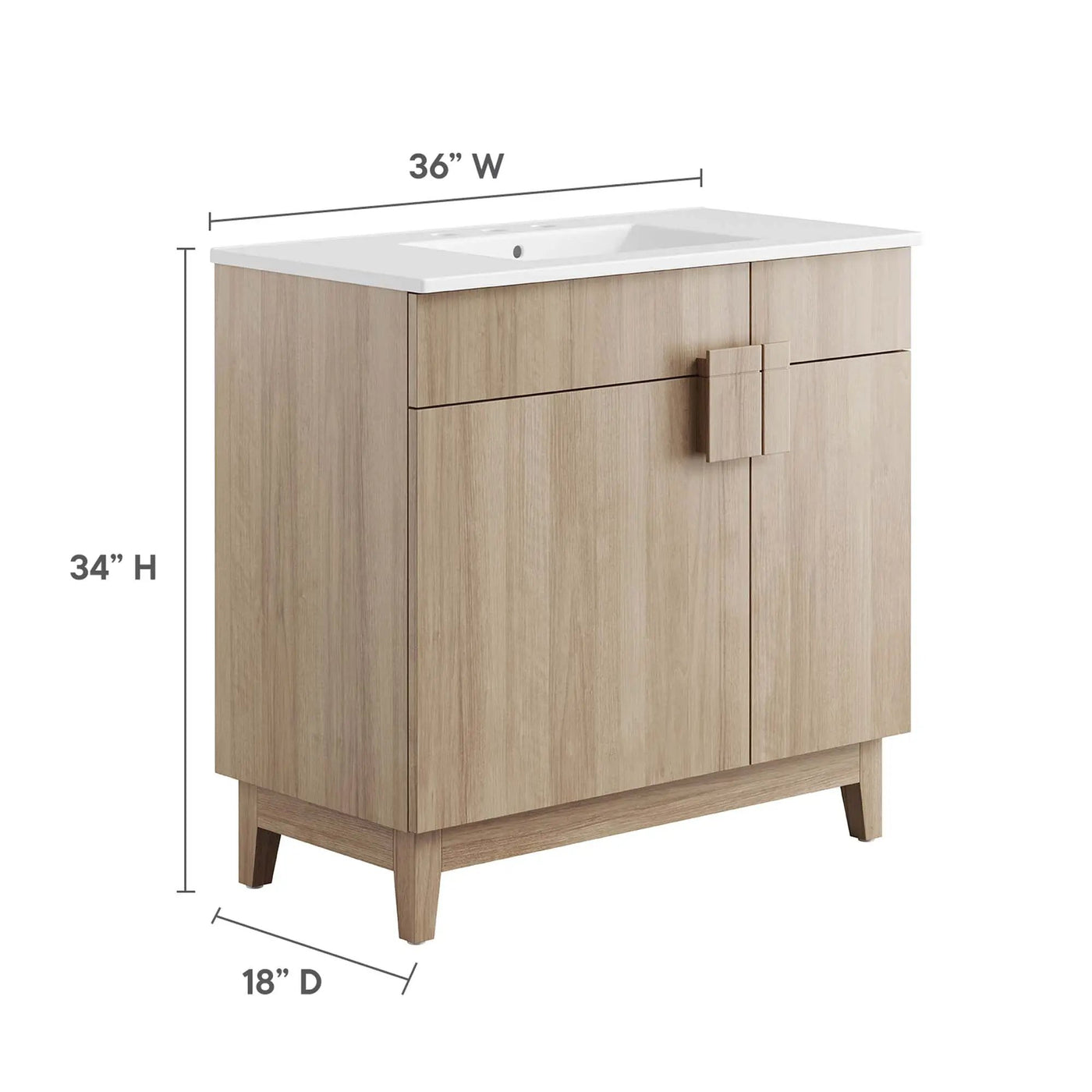 Miles 36" Bathroom Vanity by Modway by HouseOfZazla