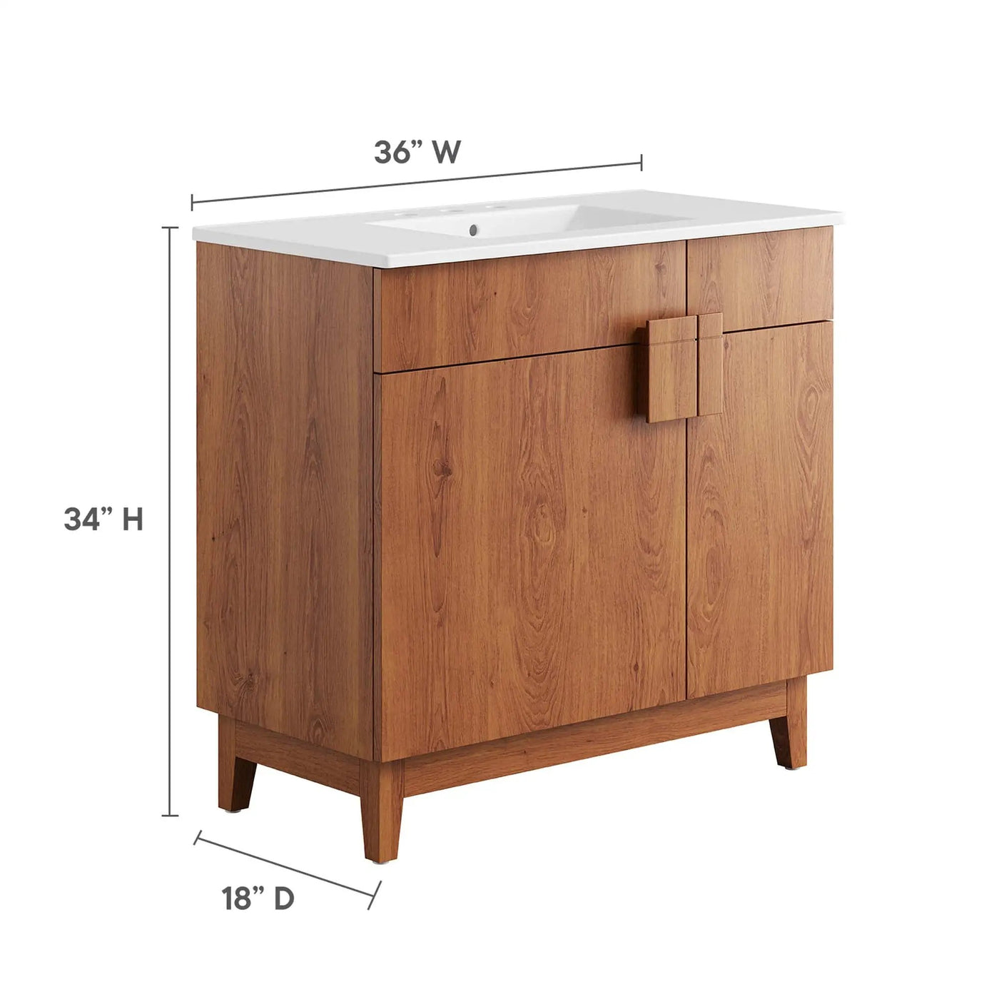 Miles 36" Bathroom Vanity by Modway by HouseOfZazla