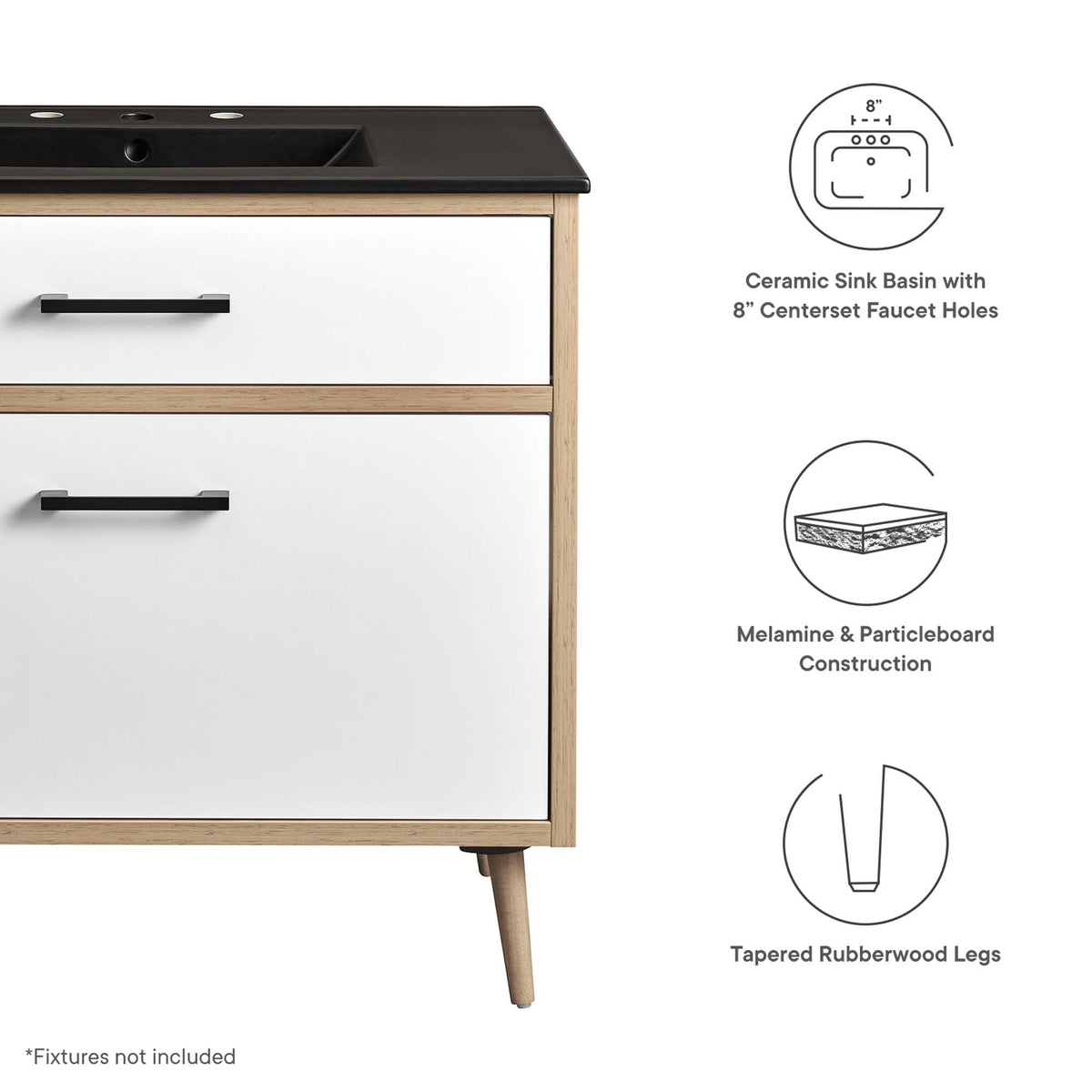 Maverick 36" Bathroom Vanity by Modway - EEI-6501, photo 2 of 11