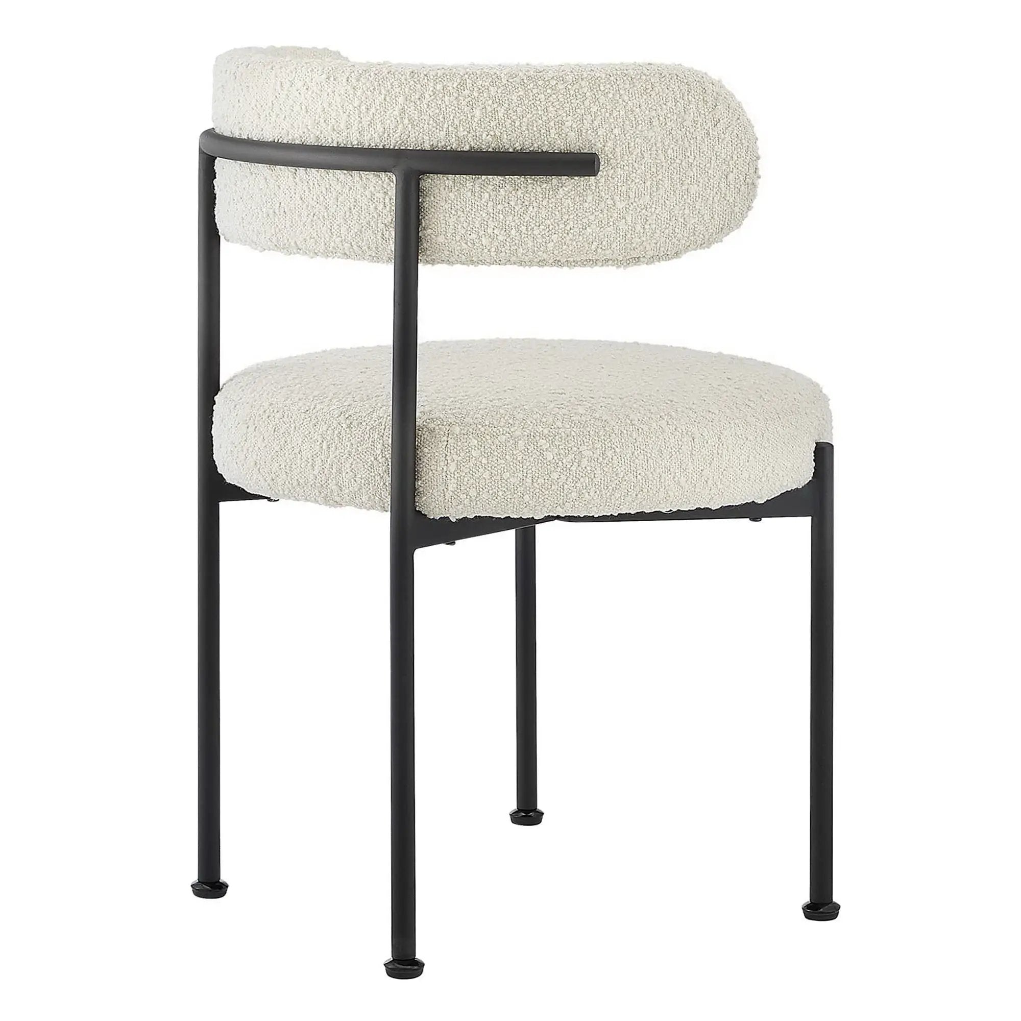 Albie Boucle Fabric Dining Chairs Set of 2 by Modway by HouseOfZazla