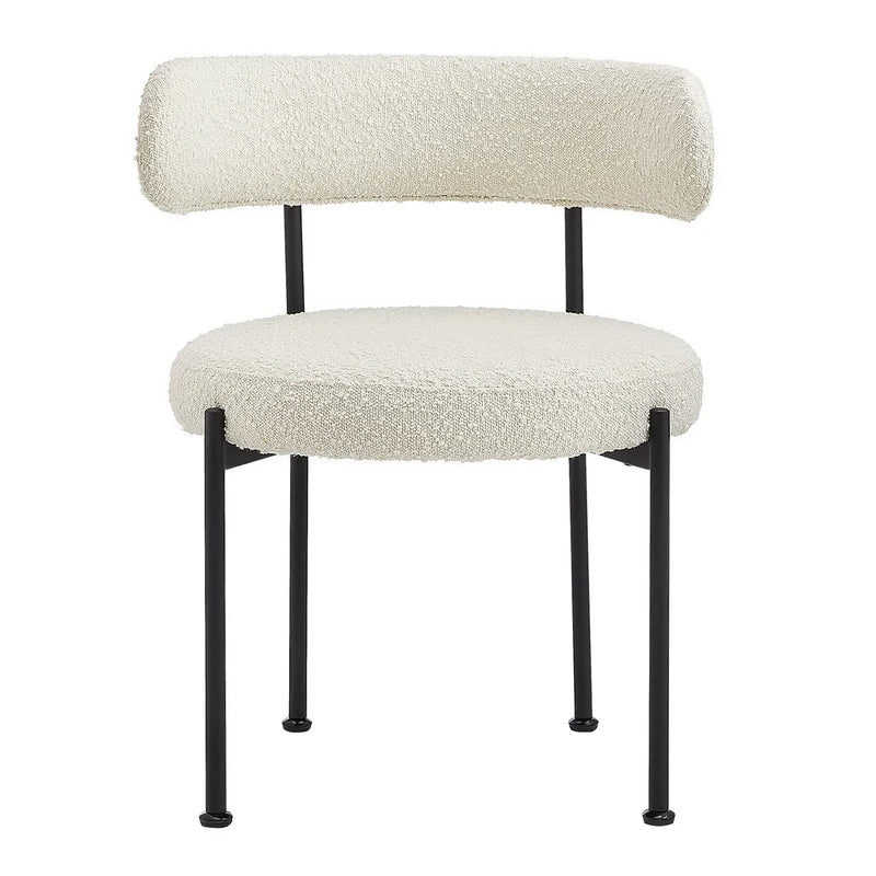 Albie Boucle Fabric Dining Chairs Set of 2 by Modway by HouseOfZazla