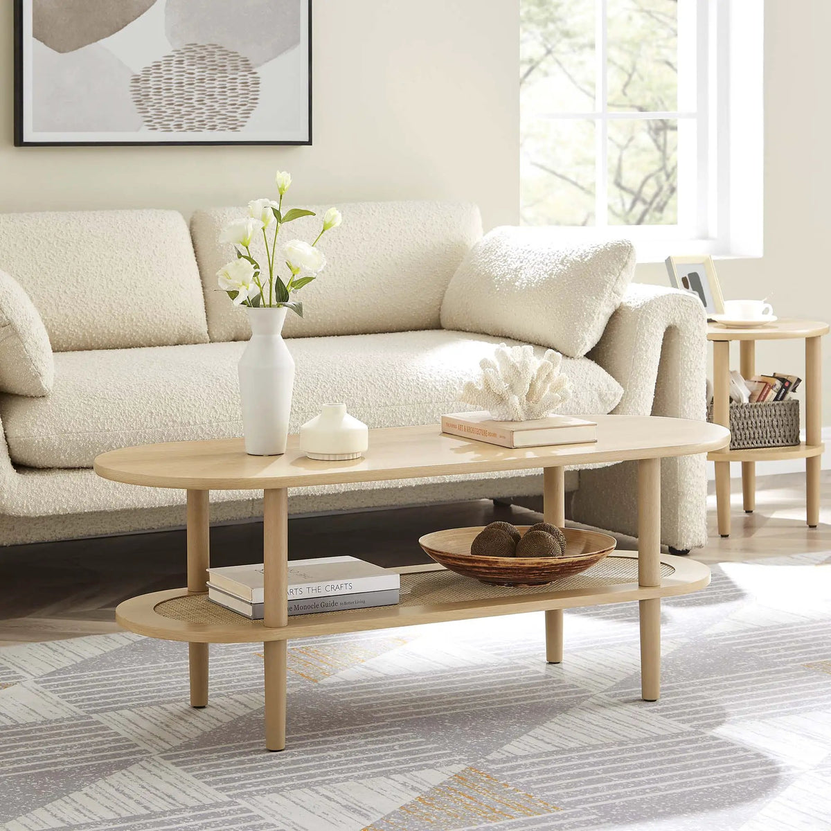 Torus Oval Coffee Table by Modway by HouseOfZazla