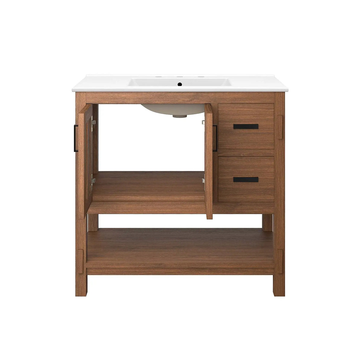 Ashlyn 36" Wood Bathroom Vanity by Modway by HouseOfZazla