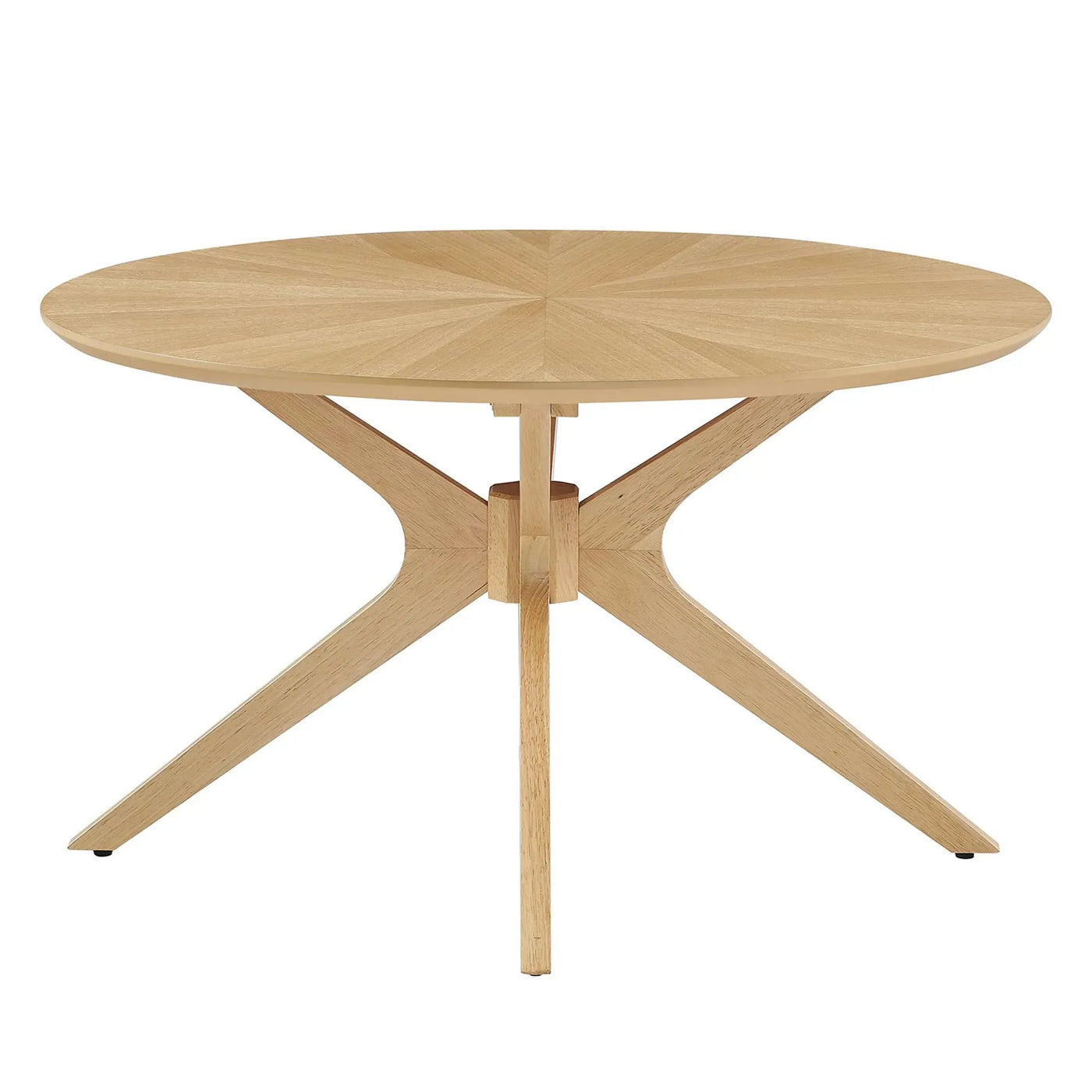 Crossroads Round Wood Coffee Table by Modway by HouseOfZazla