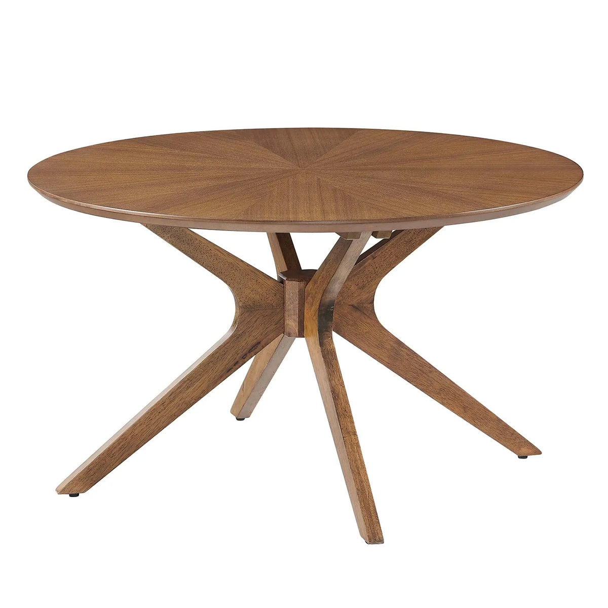 Crossroads Round Wood Coffee Table by Modway by HouseOfZazla