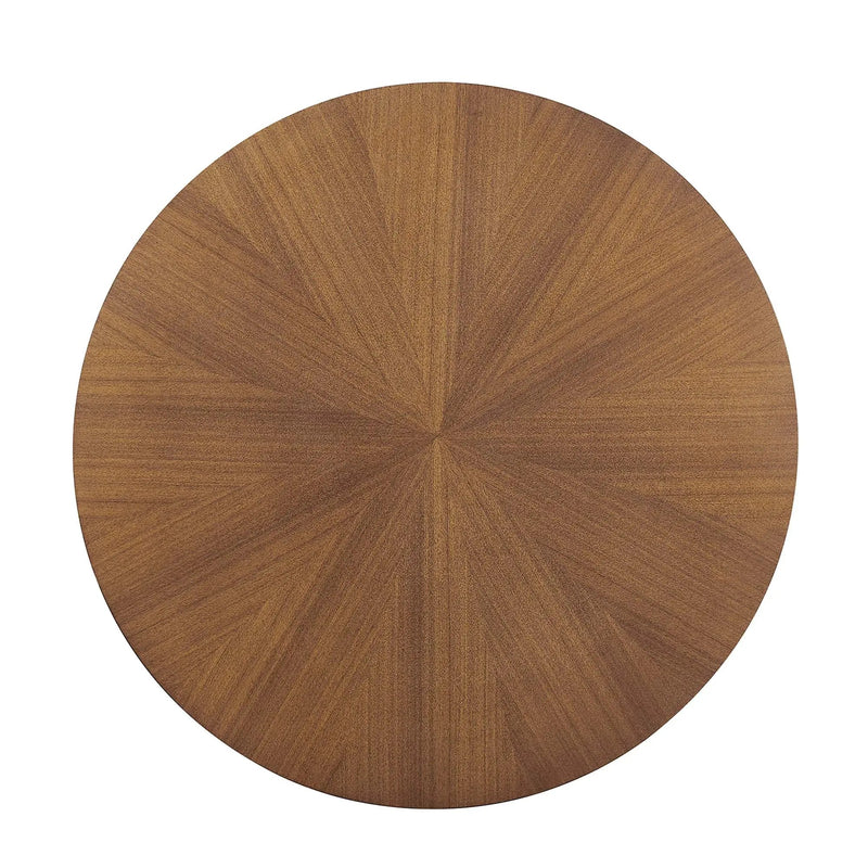 Crossroads Round Wood Coffee Table by Modway by HouseOfZazla