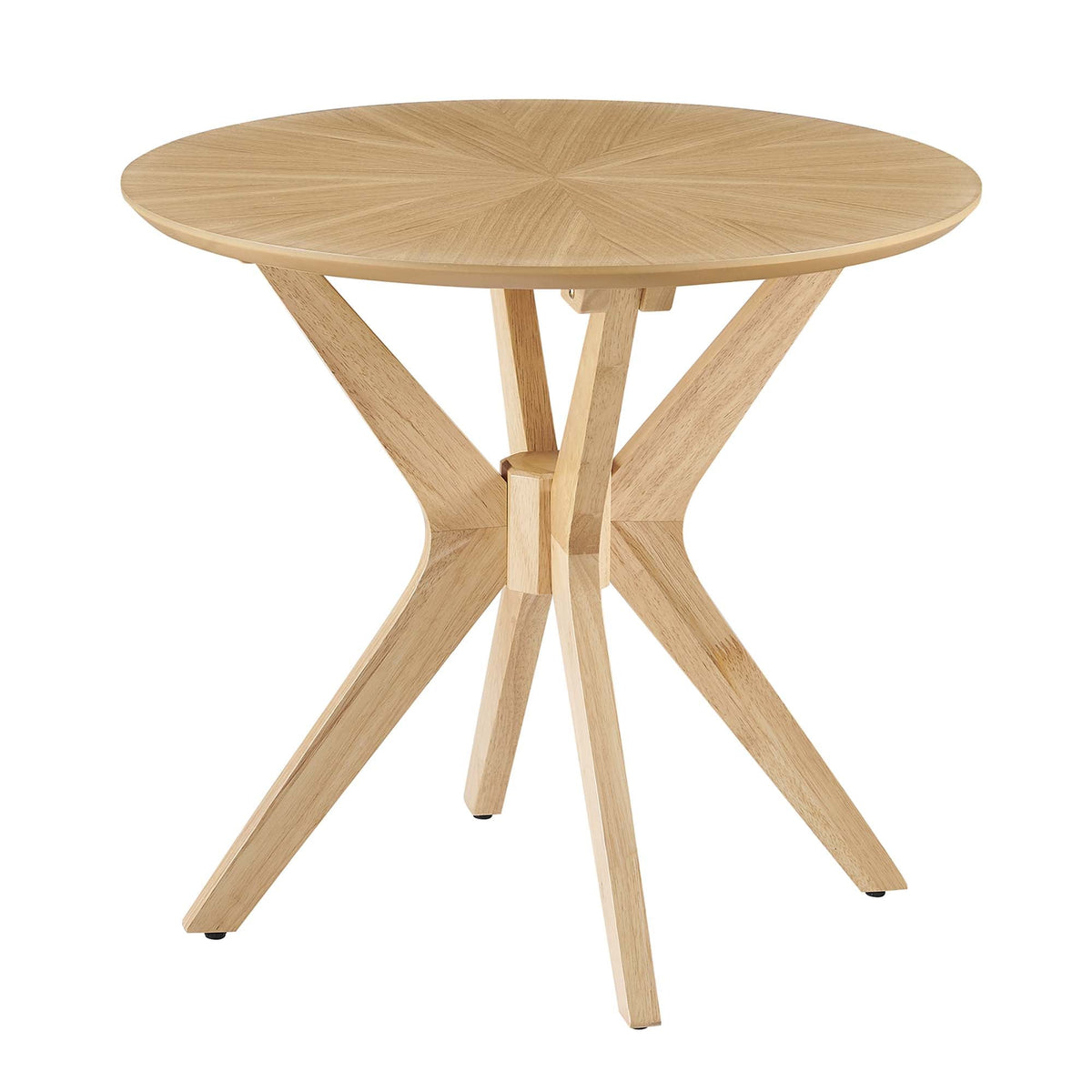 Crossroads 24" Round Wood Side Table by Modway, photo 9 of 26