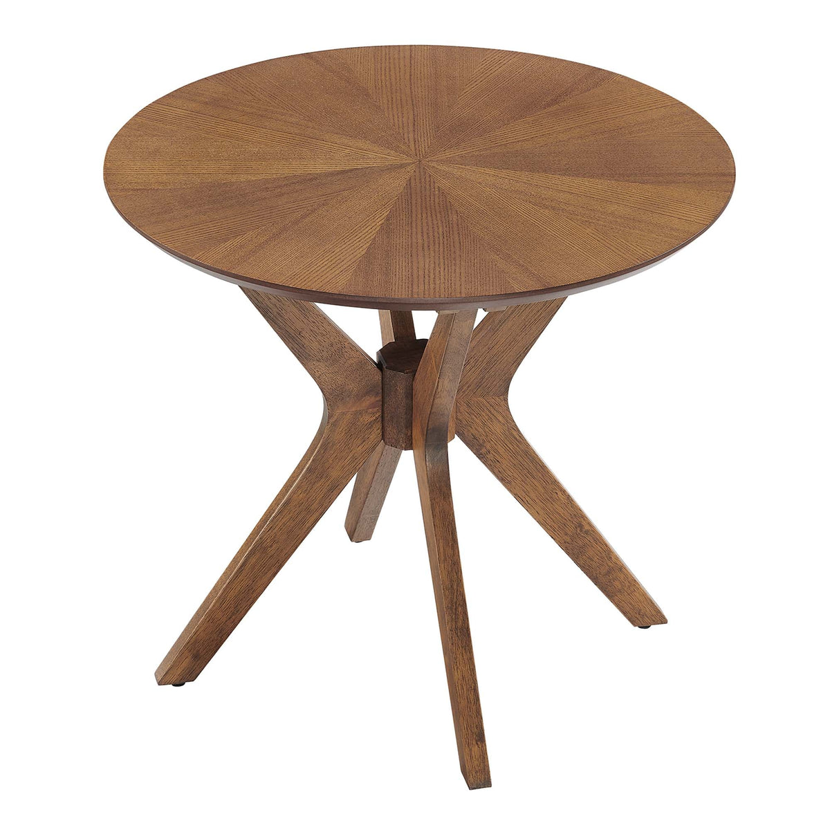 Crossroads 24" Round Wood Side Table by Modway, photo 22 of 26