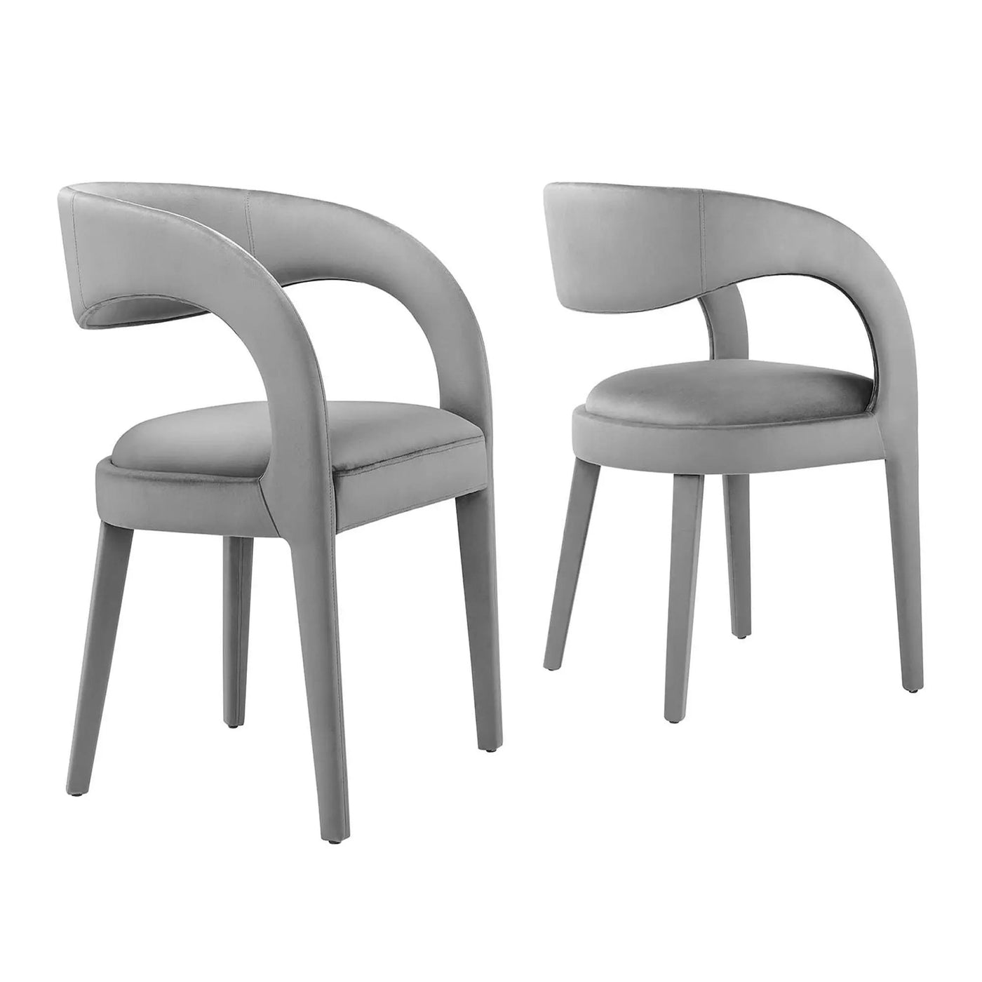 Pinnacle Performance Velvet Dining Chair Set of Two by Modway by HouseOfZazla