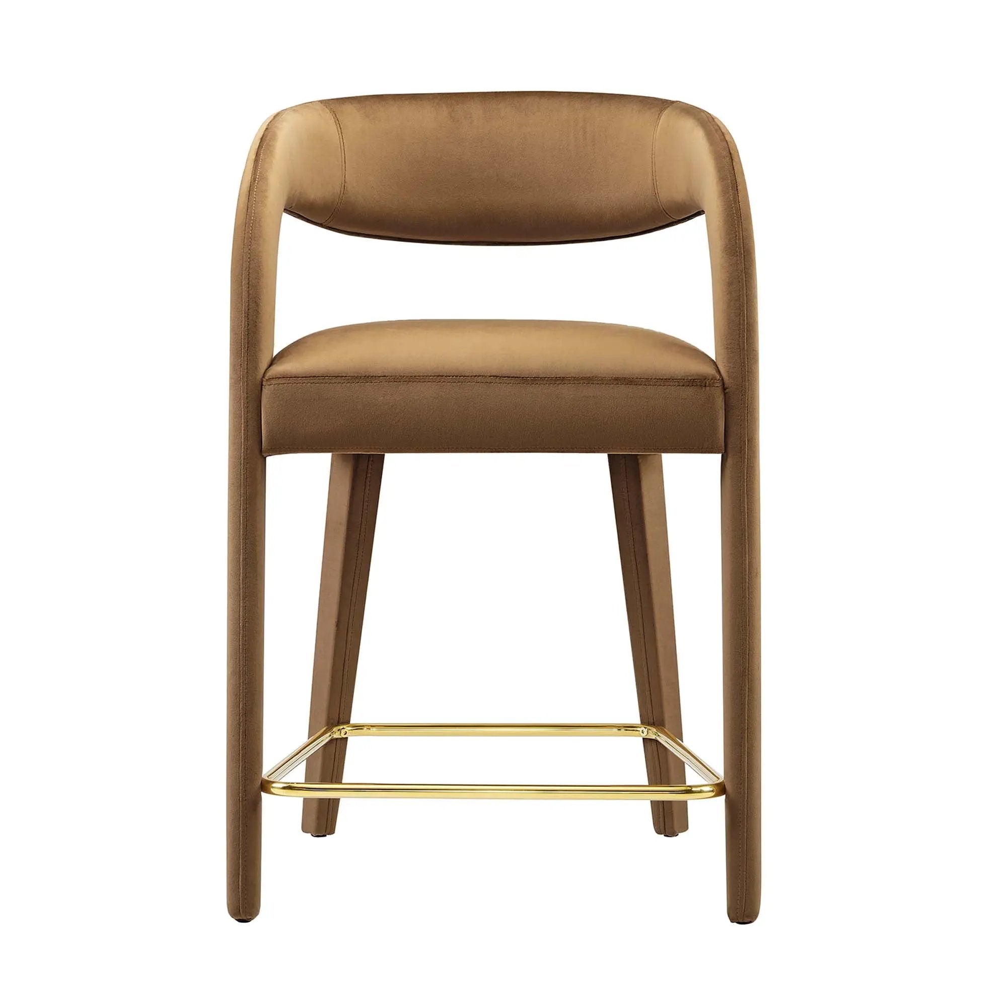 Pinnacle Performance Velvet Counter Stool Set of 2 by Modway by HouseOfZazla
