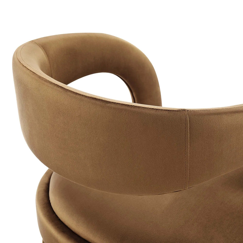 Pinnacle Performance Velvet Counter Stool Set of 2 by Modway by HouseOfZazla