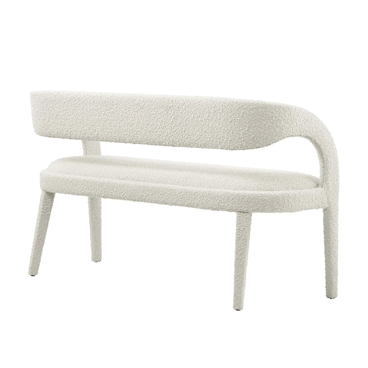 Pinnacle Boucle Fabric Accent Bench by Modway by HouseOfZazla