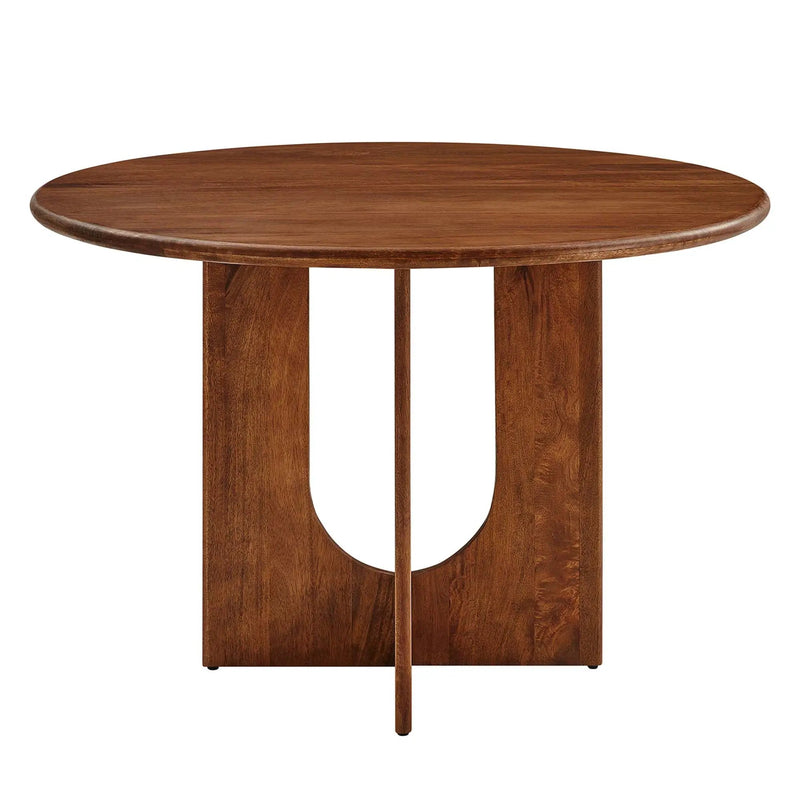 Rivian Round 48" Wood Dining Table by Modway by HouseOfZazla