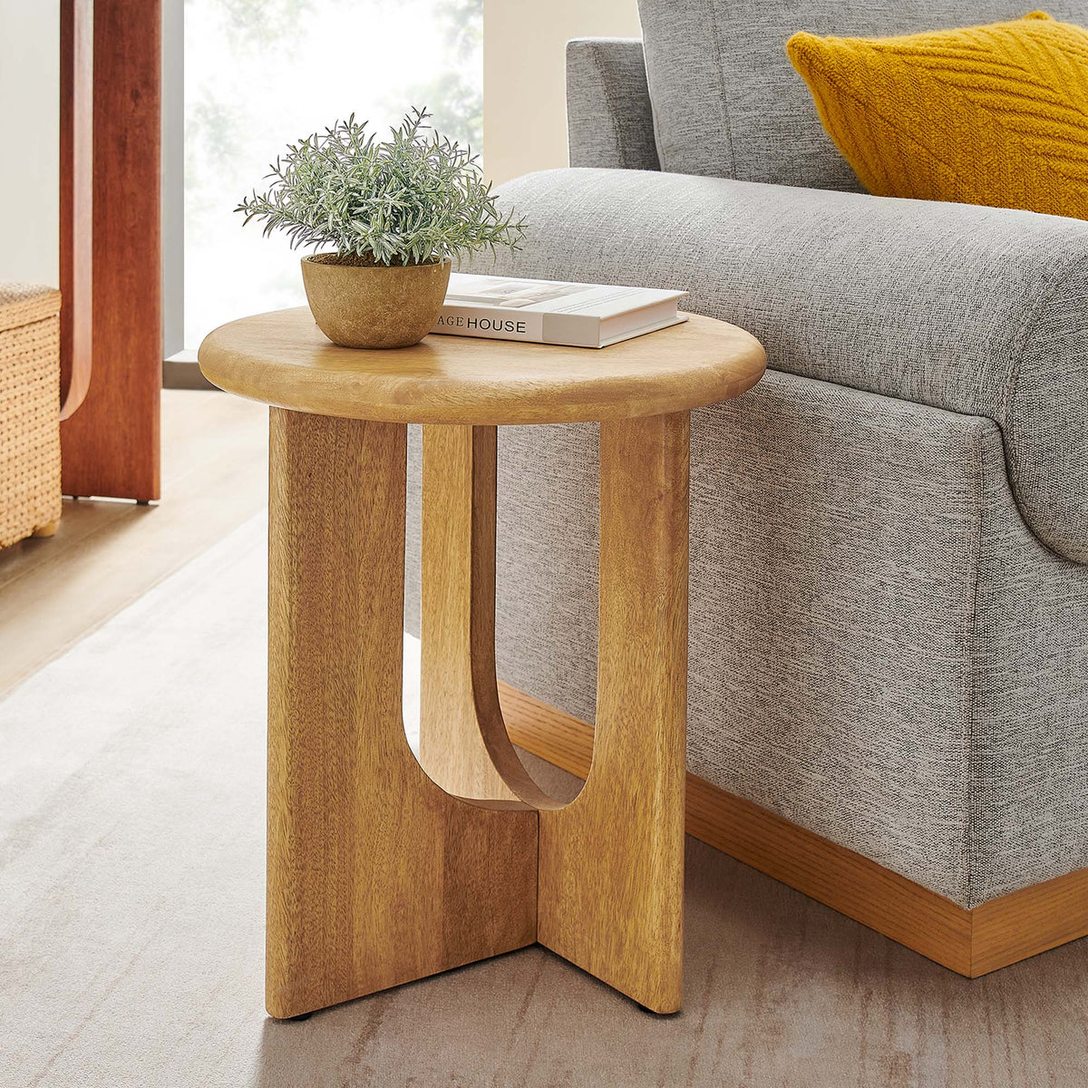 Rivian Round Side Table by Modway, photo 8 of 18