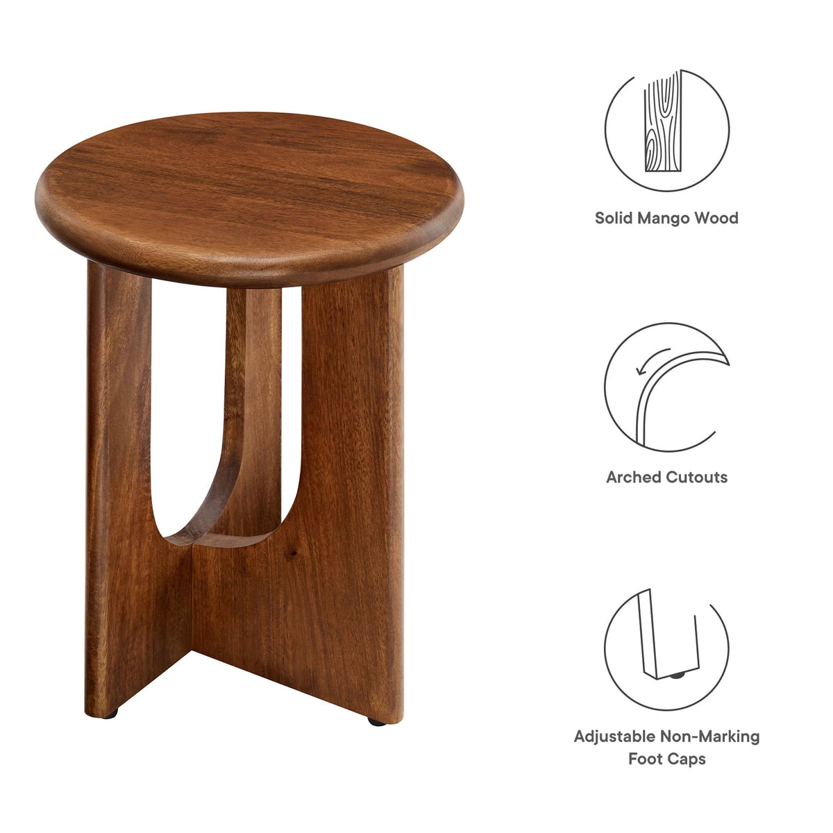 Rivian Round Side Table by Modway, photo 11 of 18
