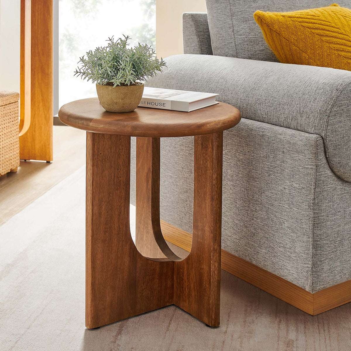 Rivian Round Side Table by Modway, photo 17 of 18