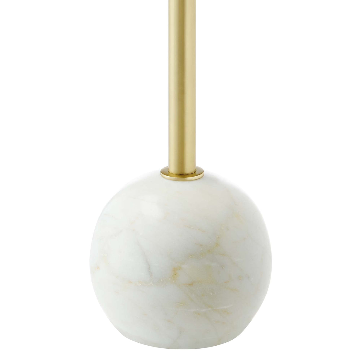Aliza Round White Marble Side Table by Modway, photo 17 of 30