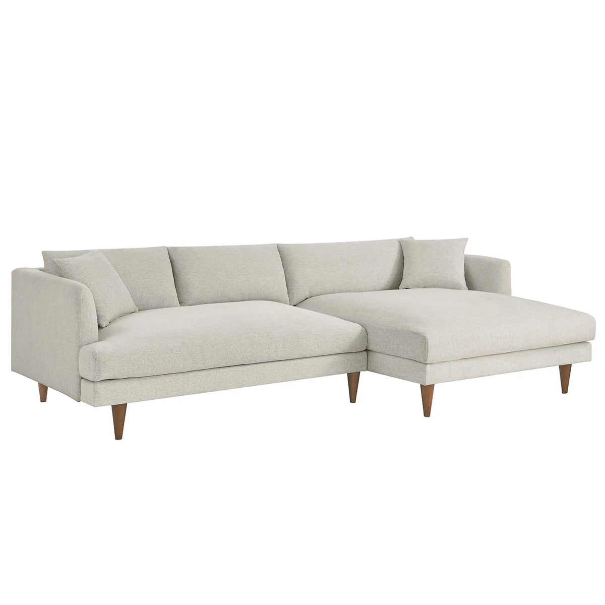 Zoya Right-Facing Down Filled Overstuffed Sectional Sofa by Modway by HouseOfZazla