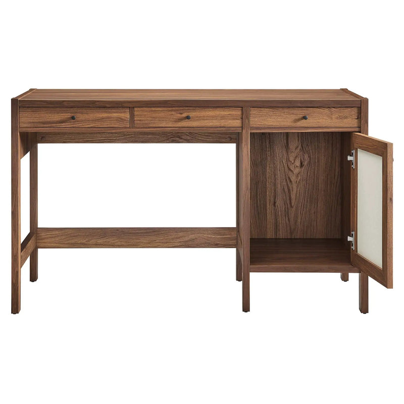 Capri 49" Wood Grain Office Desk by Modway by HouseOfZazla