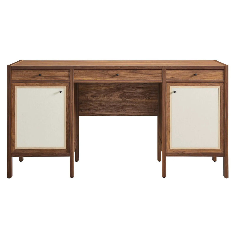 Capri 58" Wood Grain Office Desk by Modway by HouseOfZazla