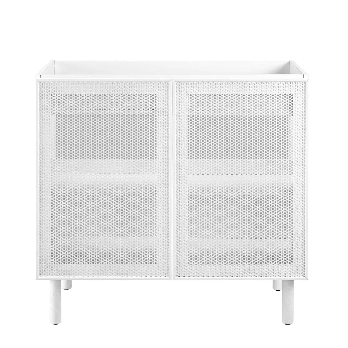 Calla 36" Perforated Metal Bathroom Vanity Cabinet by Modway by HouseOfZazla