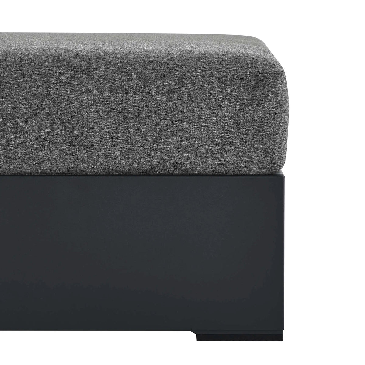 Tahoe Outdoor Patio Powder-Coated Aluminum Ottoman by Modway by HouseOfZazla