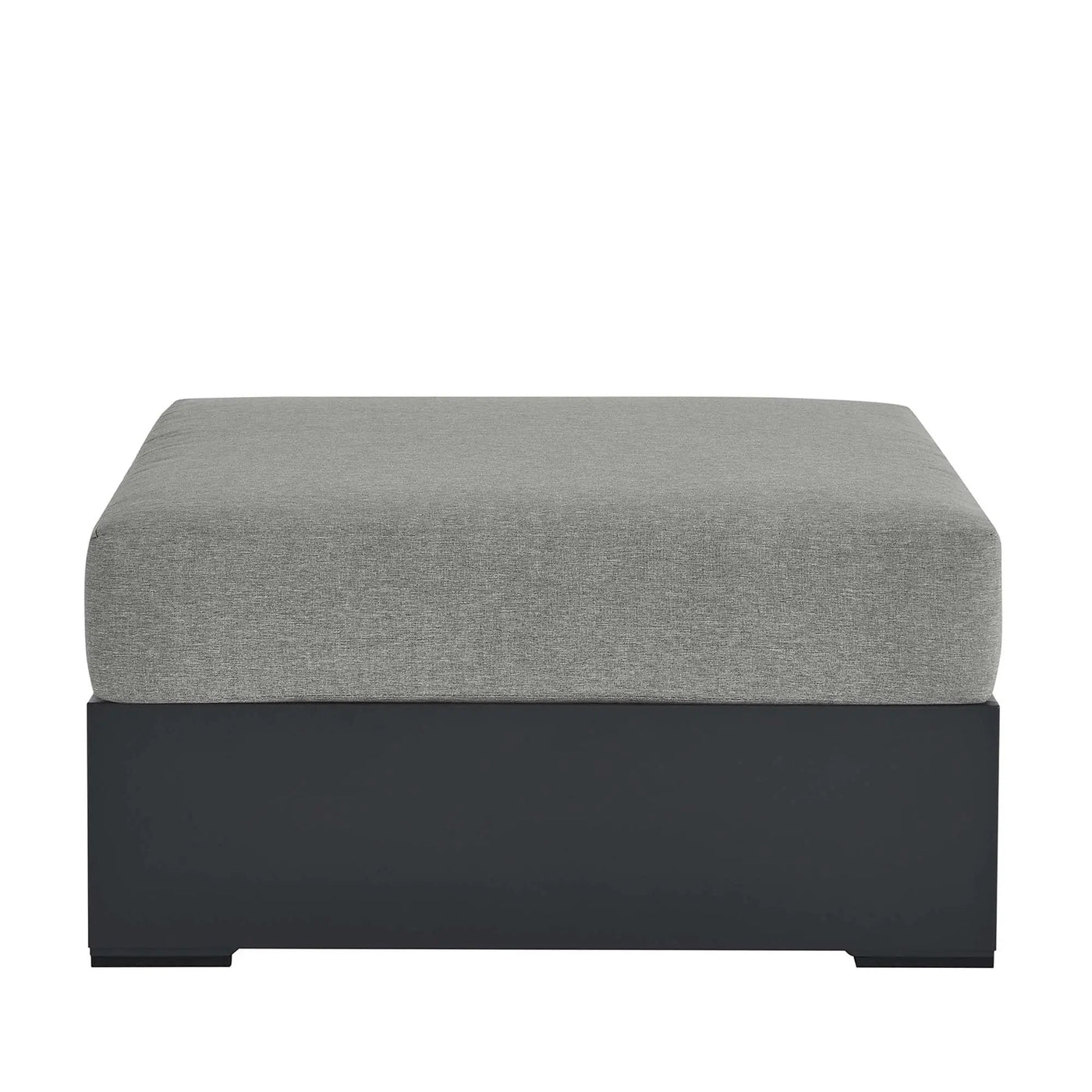 Tahoe Outdoor Patio Powder-Coated Aluminum Ottoman by Modway by HouseOfZazla