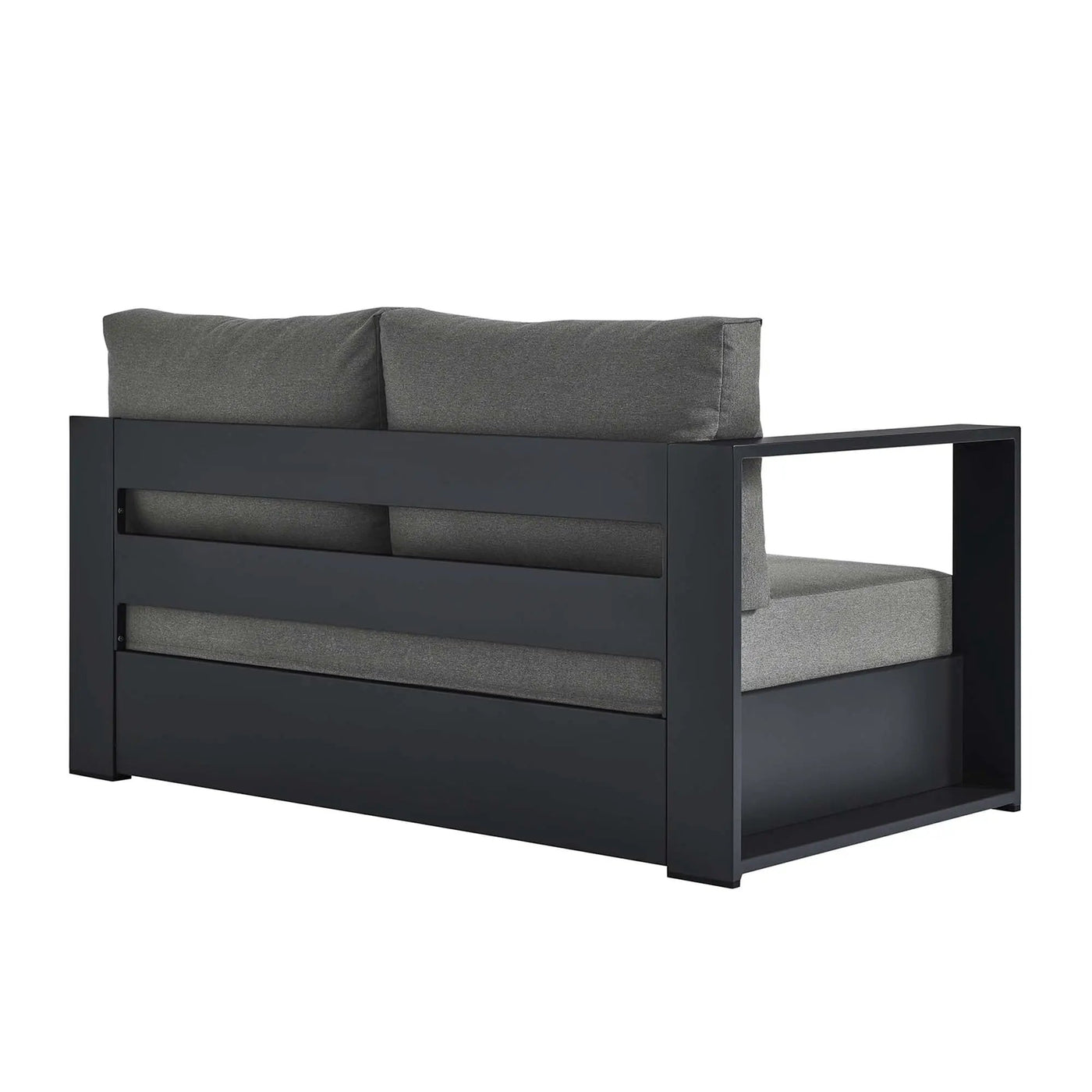 Tahoe Outdoor Patio Powder-Coated Aluminum Modular Left-Facing Loveseat by HouseOfZazla