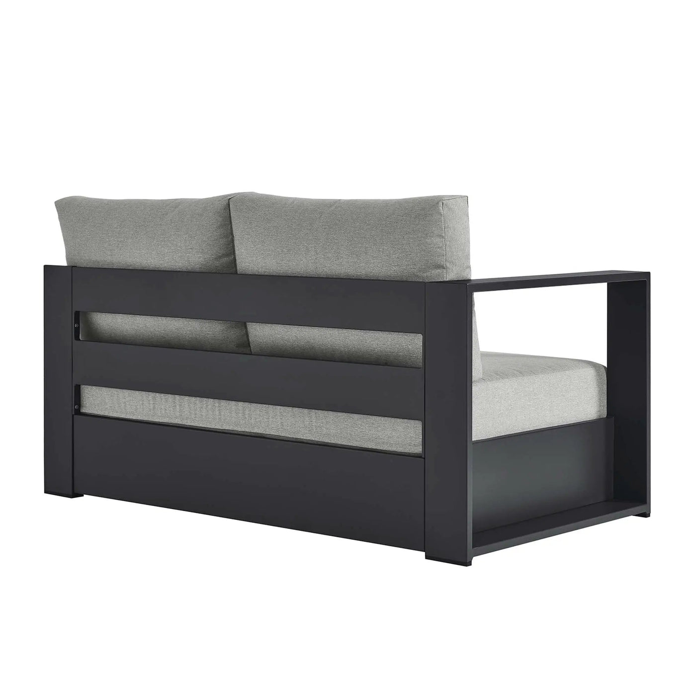 Tahoe Outdoor Patio Powder-Coated Aluminum Modular Left-Facing Loveseat by HouseOfZazla