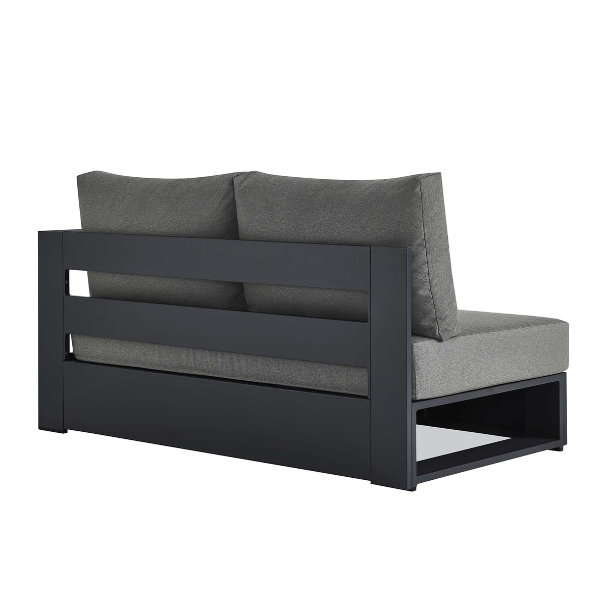 Tahoe Outdoor Patio Powder-Coated Aluminum Modular Right-Facing Loveseat by Modway, photo 5 of 27