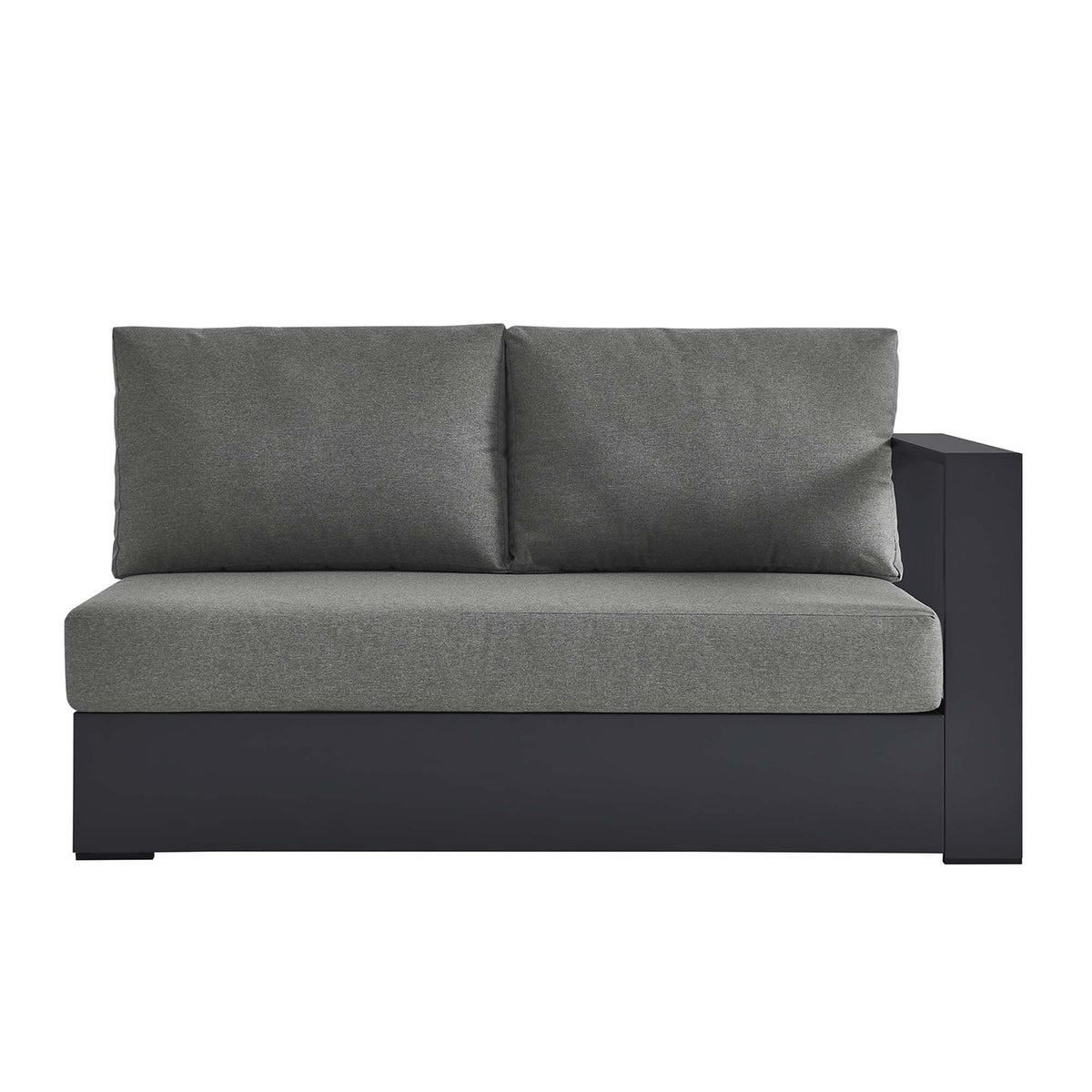 Tahoe Outdoor Patio Powder-Coated Aluminum Modular Right-Facing Loveseat by Modway, photo 6 of 27