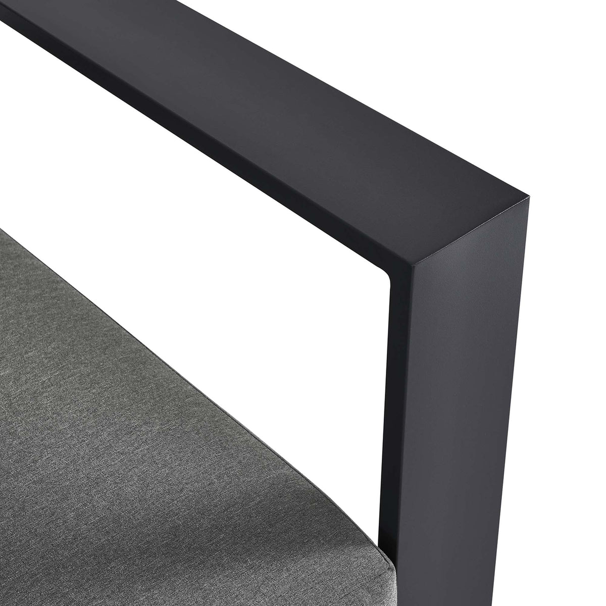 Tahoe Outdoor Patio Powder-Coated Aluminum Modular Right-Facing Loveseat by Modway, photo 7 of 27