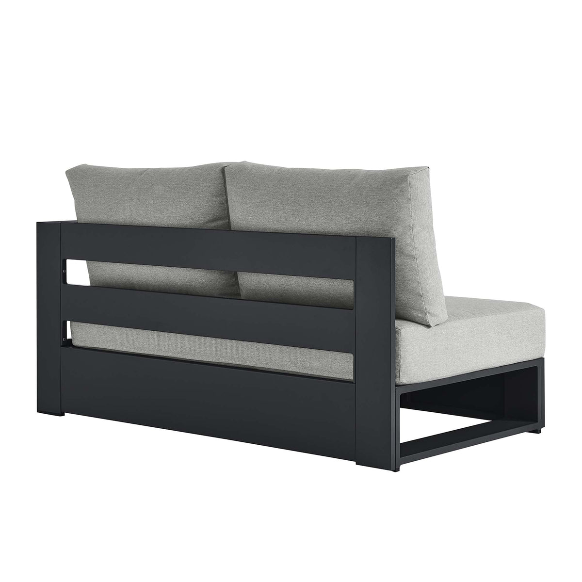 Tahoe Outdoor Patio Powder-Coated Aluminum Modular Right-Facing Loveseat by Modway, photo 14 of 27